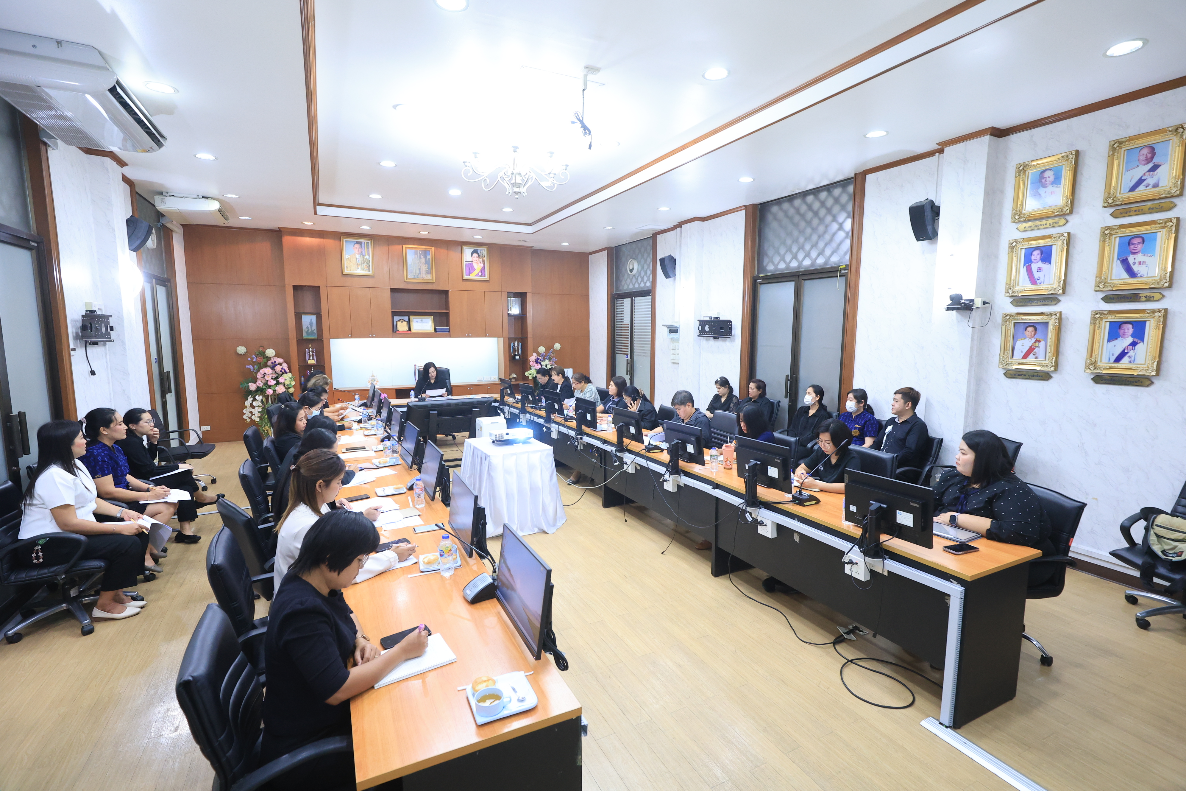 title - สำนักบริหารกลาง ประชุมภายในสำนักบริหารกลาง ครั้งที่ 1/2569